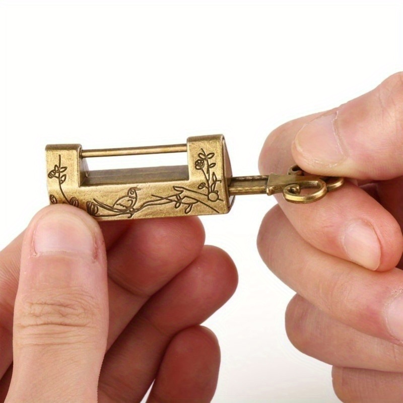 Letter Opener Brass - 2set Chinese Vintage Antique Locks Old