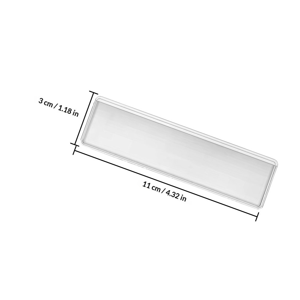 25Pcs Transparent Adhesive Lab - đánh giá và giá Index Card Holder