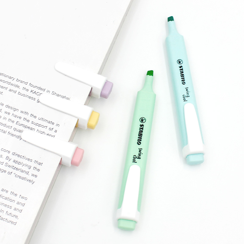 6 Pcs STABILO Highlighter 275  - đánh giá và giá Stabilo Marker Swing Cool
