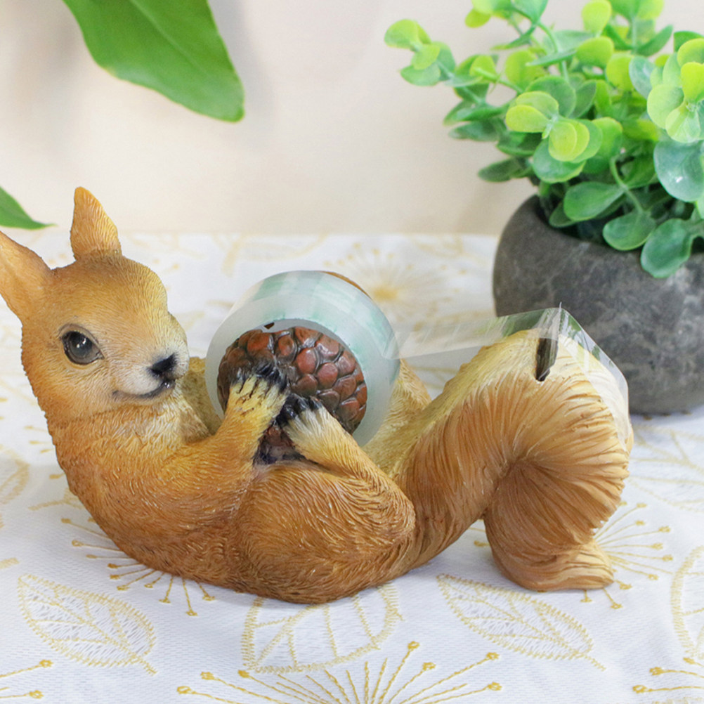 Cute Squirrel Shaped Tape Disp - đánh giá và giá Tape Dispenser Weighted