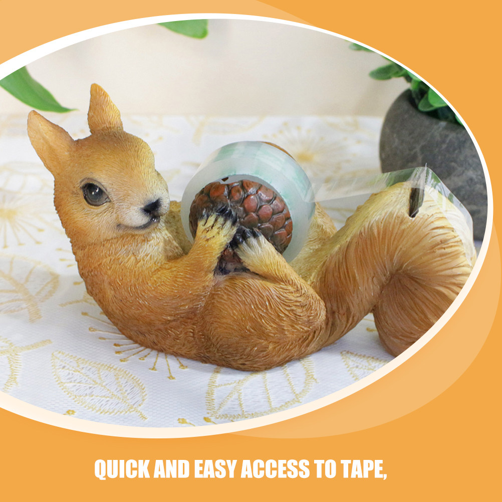 Cute Squirrel Shaped Tape Disp - đánh giá và giá Tape Dispenser Weighted
