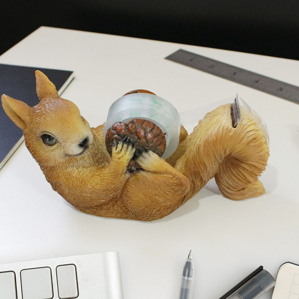 Cute Squirrel Shaped Tape Disp - đánh giá và giá Tape Dispenser Weighted