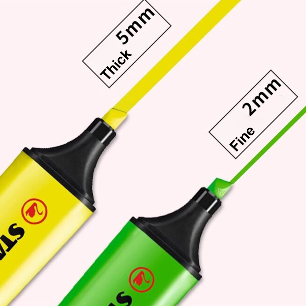 3/6pcs Stabilo Highlighter Pen - đánh giá và giá Stabilo Marker Boss
