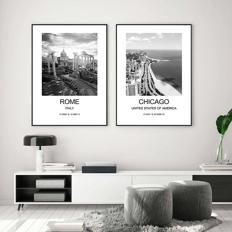 Thành Phố Poster New York Lond - đánh giá và giá Ink Blotter Paper