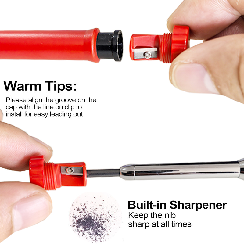 6 Colors Woodworking Automatic - đánh giá và giá Staedtler Pencil Lumocolor